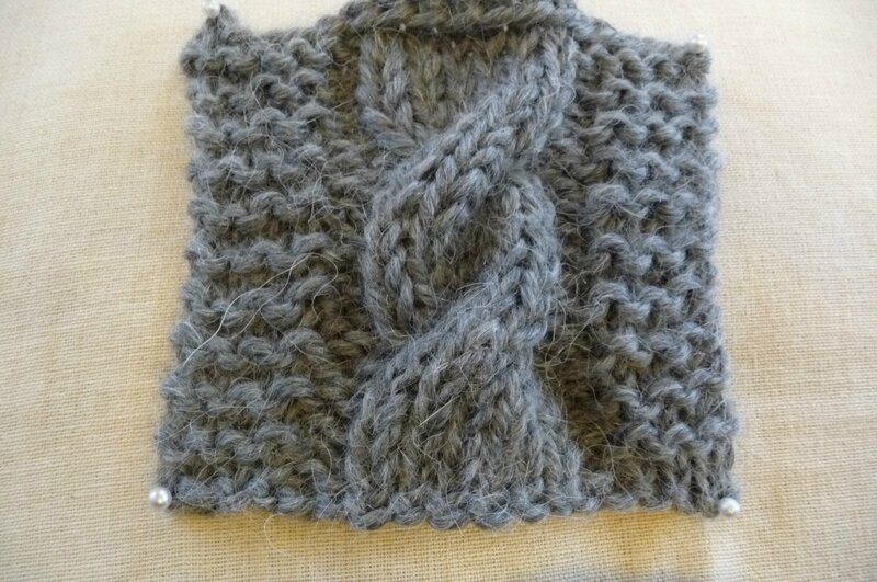 tricoter torsade 8 mailles