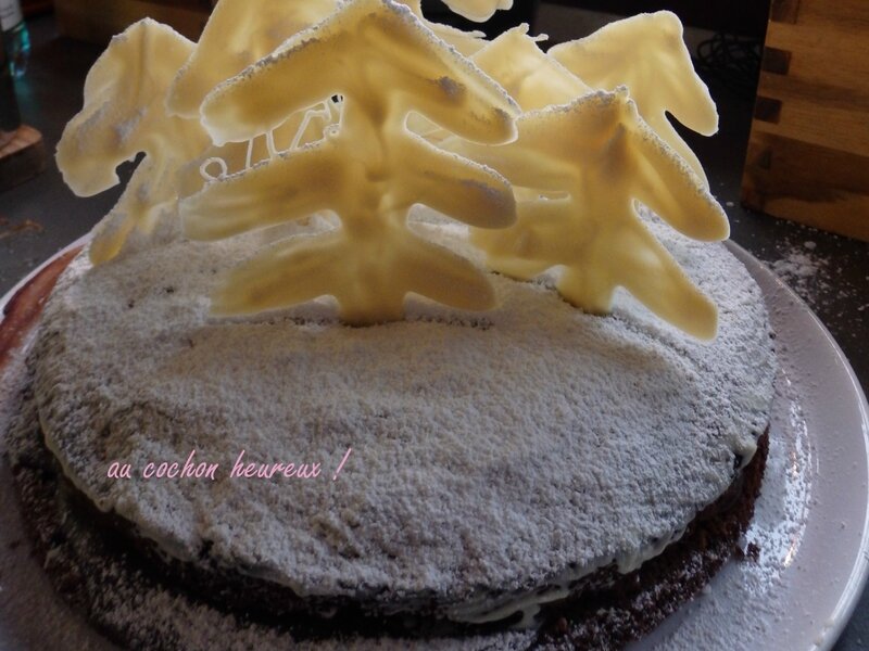 gâteau sapins 2013