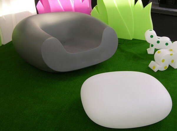 Chubby Lounge Chair, Indoor and Outdoor, Designed by Marcel Wanders