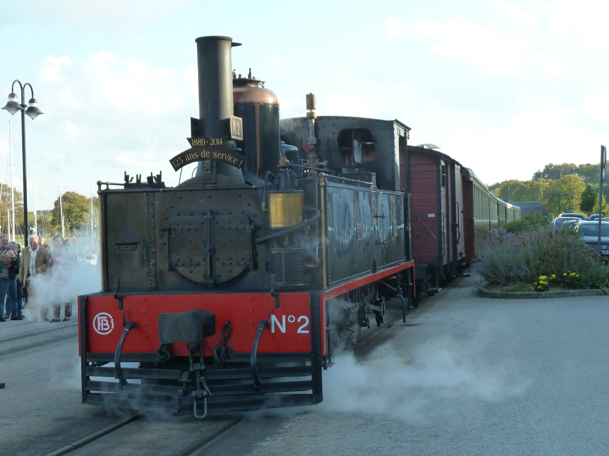 Train à vapeur entre St Valéry et le Crotoy MES 5 CONTINENTS Train à vapeur entre St Valéry et le Crotoy MES 5 CONTINENTS