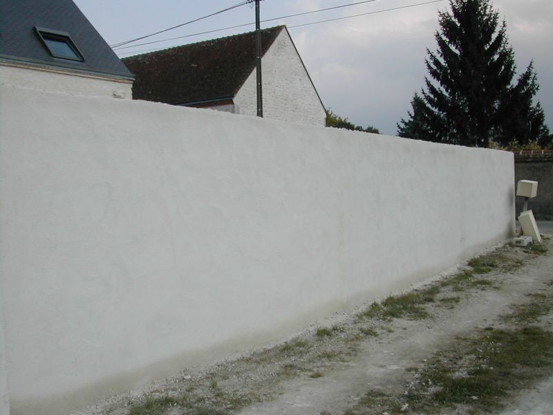 Mur cloture voisin