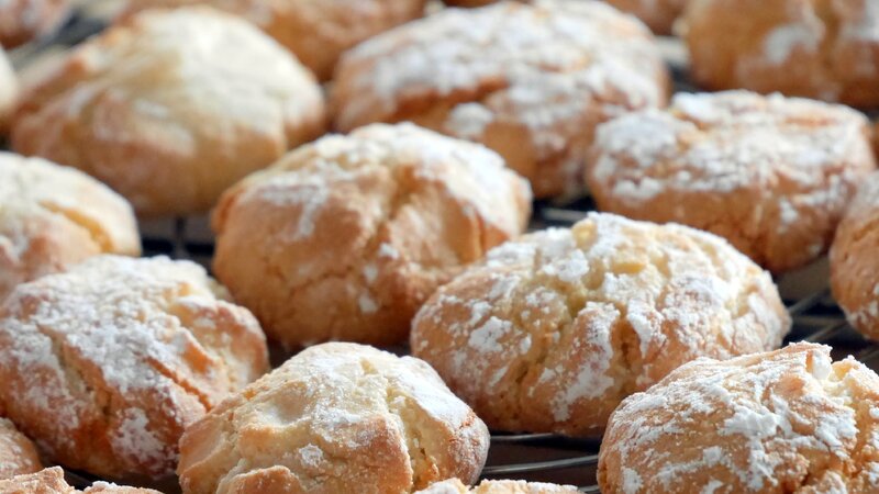 Amaretti, biscuits italiens aux amandes - Cookismo