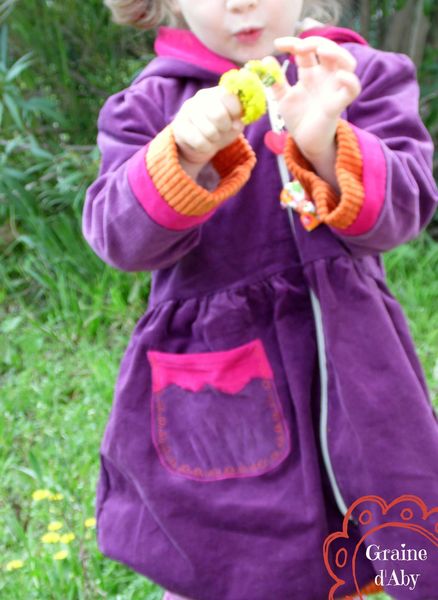 manteau de printemps devant porté