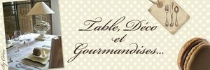 image de table déco gourmandise