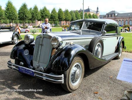 Horch 853 sport cabriolet de 1937 (9ème Classic Gala de Schwetzingen 2011) 01