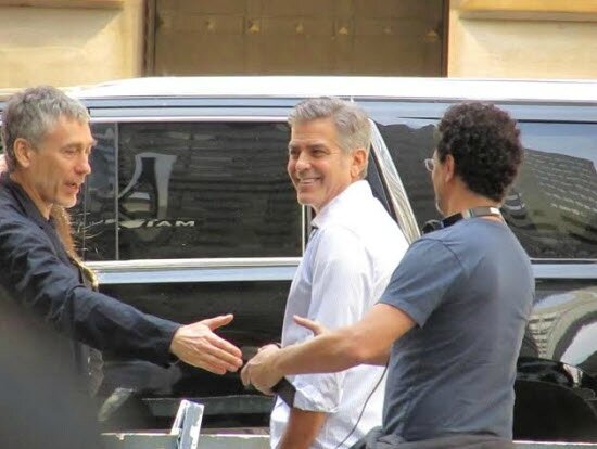 George Clooney on location: Money Monster NYC April 18, 2015 - Page 2 103645048