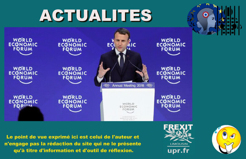 ACT MACRON DAVOS