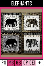 V275-AFRIQUE-Eléphants