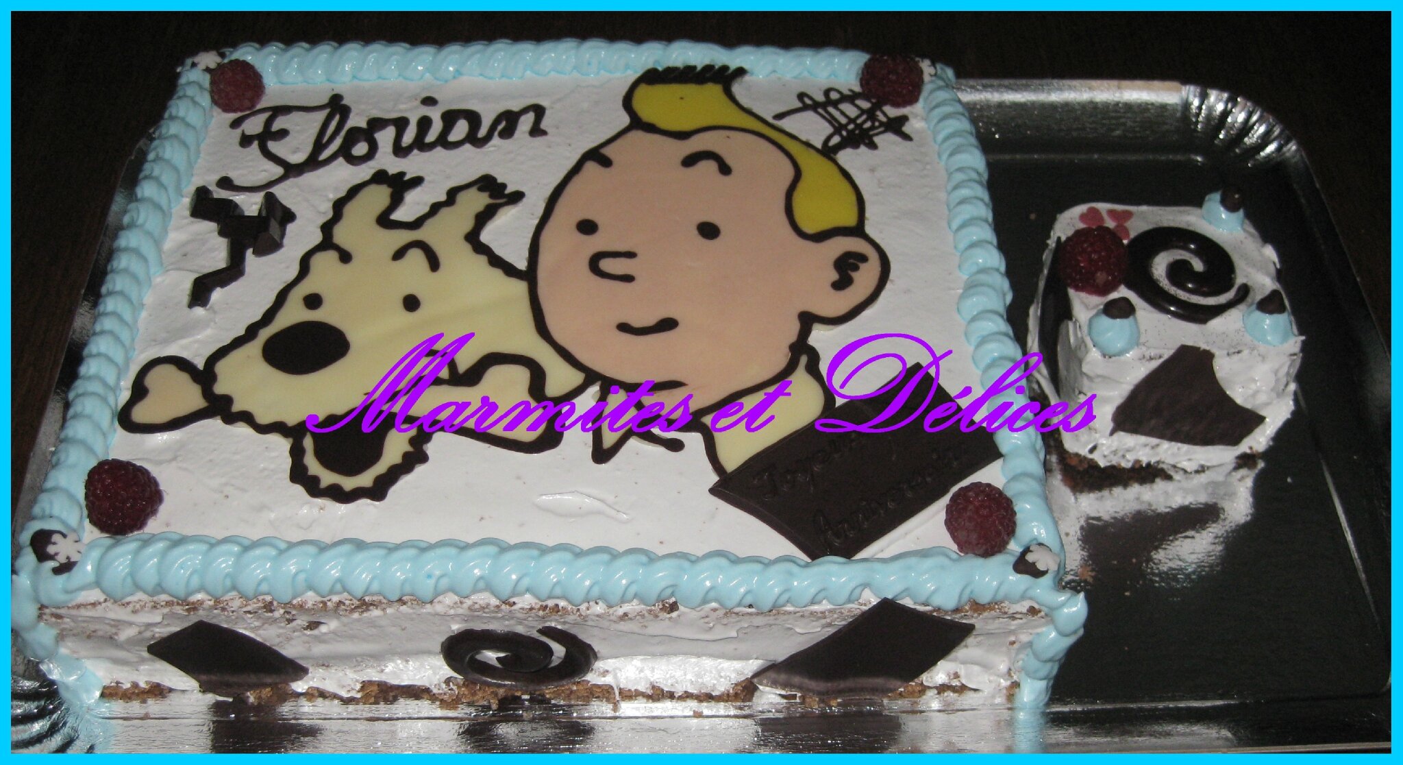 Tintin Et Milou Photo De Desserts Personnalises Marmites Et Delices