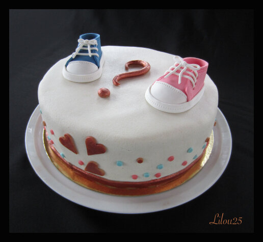 Gateau Annonce De Naissance Gateaux En Fete De Lilou 25