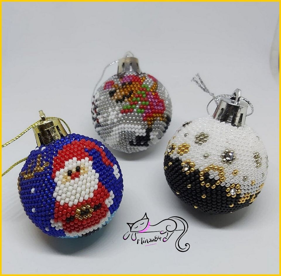 Boules De Noel Mes Perlouzes