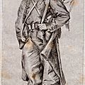 Tissot (James), Portrait de Sylvain Perier du 139e régiment (1870), souvenir du siège de Paris