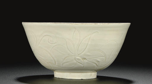 A Dingyao carved bowl, Northern Song dynasty, 11th-12th century