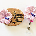 DUO BADGE + PORTE CISEAUX