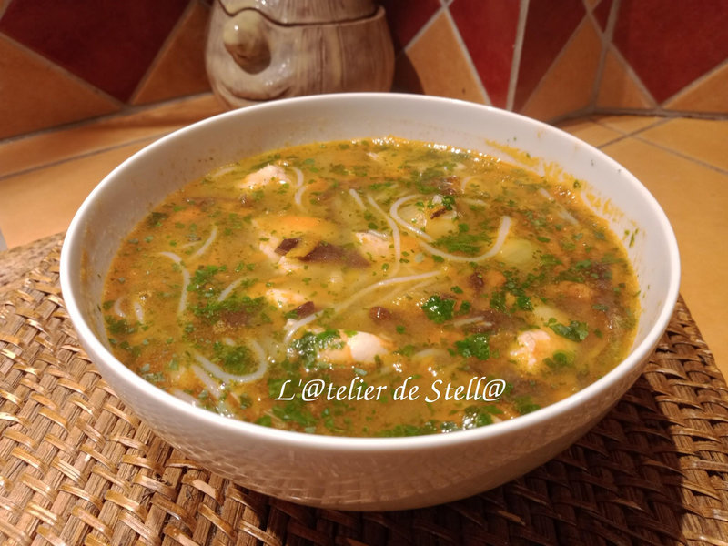 Soupe asiatique L 'telier de Stell