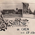 00 Souvenir de Caen et du 43e régiment d'Artillerie, vers 1930