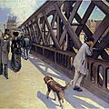Caillebotte, le pont de l'Europe