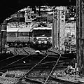 Black & White Railway- 白黒の電車