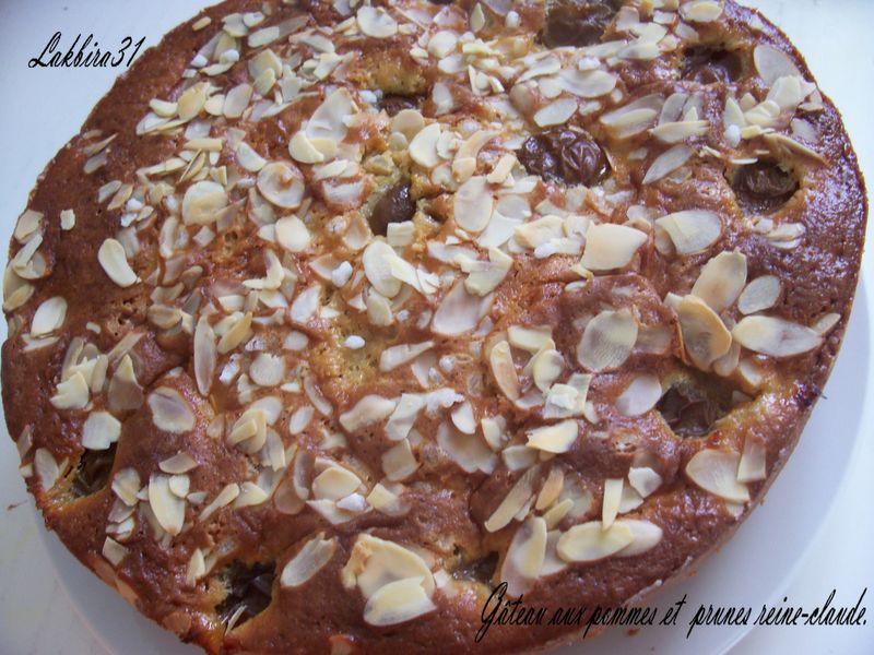 Gateau Aux Pommes Et Prunes Reine Claude Toute La Cuisine Que J Aime Gateau Aux Pommes Et Prunes Reine Claude Toute La Cuisine Que J Aime