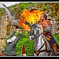 Cracheur de feu (cie capalle) fête médiévale du château de talmont en vendée