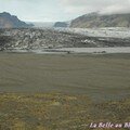 Le Skaftafellsjökull, langue glaciaire du 3ème plus grand glacie