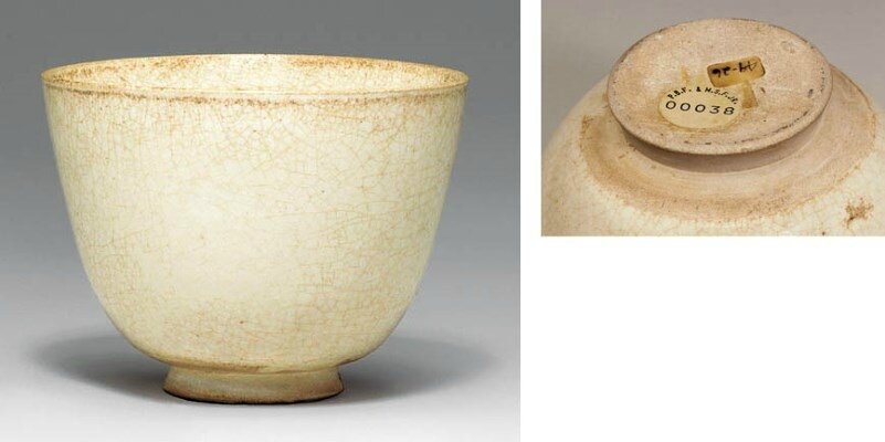 A Rare Large High-Fired Early White Ware Cup, Sui-early Tang dynasty, 6th-7th century