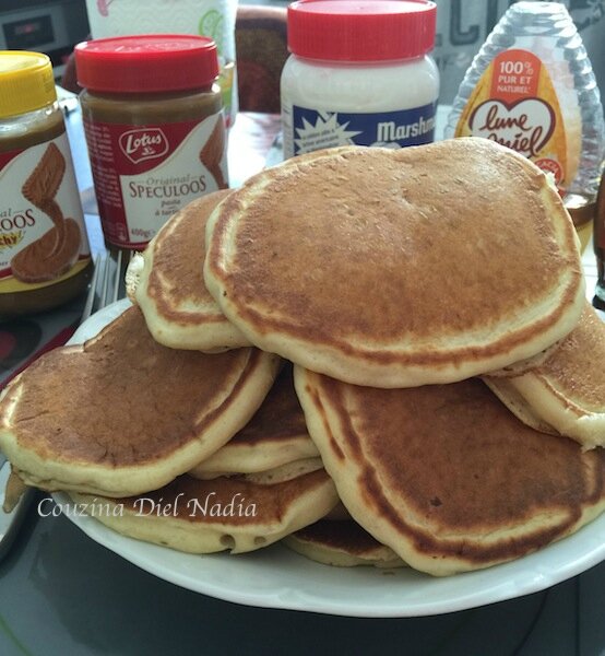 Pancakes de Nigella Lawson Couzina diel Nadia
