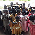 Nos orphelins de mikalayi ont fêté la bonne année 2023 (images)