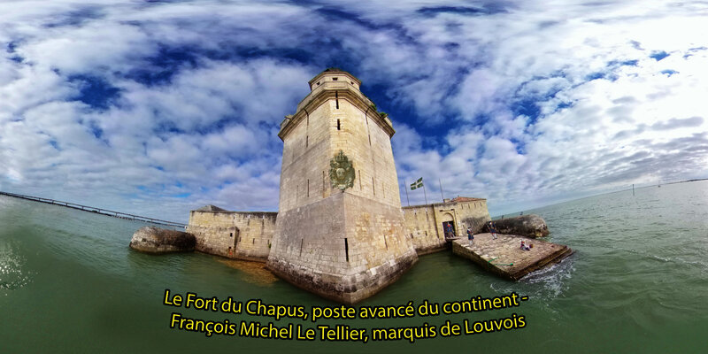 Le Fort du Chapus, poste avancé du continent - François Michel Le Tellier, marquis de Louvois
