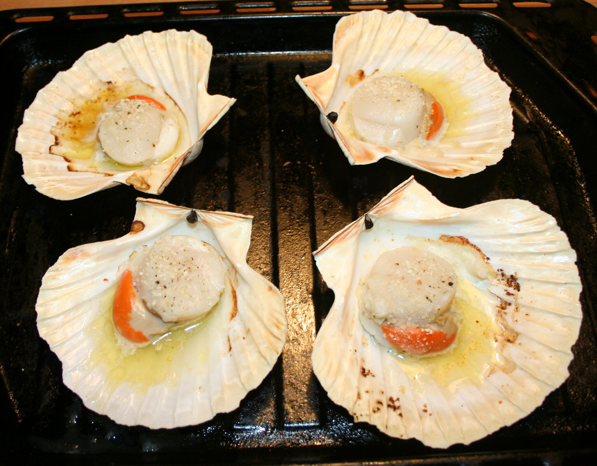 Coquilles Saint Jacques au four amafacon