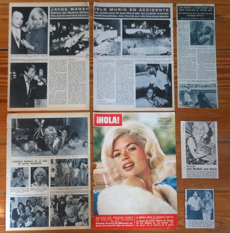 La Blonde Et Les Nus De Soho 1960 portrait 1960 ("Too hot to handle") - La vie en rose de Jayne Mansfield