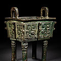 Archaic bronze food vessel shatters estimate in $2.2 million chinese & himalayan works of art auction