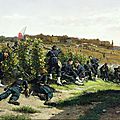Berne-bellecour, tirailleurs de la Seine à la Malmaison (1875)