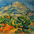 Pourrières ,la ste victoire, cézanne