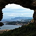 Panorama depuis la Collégiale Saint-Pierre, à Six-Fours...