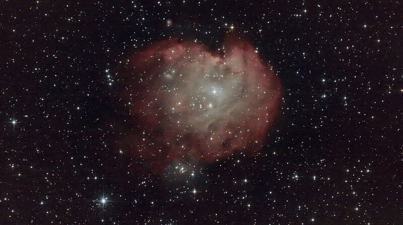NGC 2174 Nébuleuse de la tête de singe