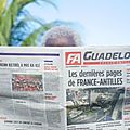 «france-antilles», seul quotidien des antilles, en liquidation judiciaire