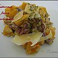 Butternut façon carbonara