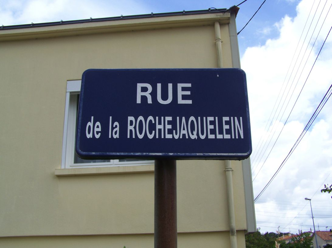 Le Bourg-sous-la-Roche (85), rue La Rochejaquelein