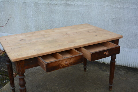 Table Ancienne Bureau La Petite Brocanteuse