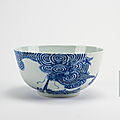 Bol en porcelaine à décor ‘Bleu de Huê’, Chine pour le Vietnam, 19e siècle
