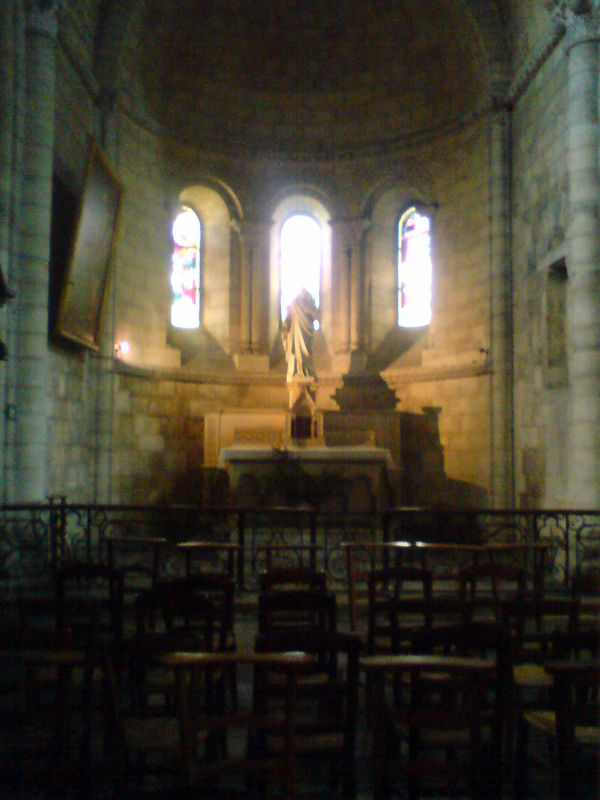 Eglise Ste Croix, chapelle du Sacré Coeur