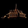 Un jour, une photo - phnom penh, palais royal - contour