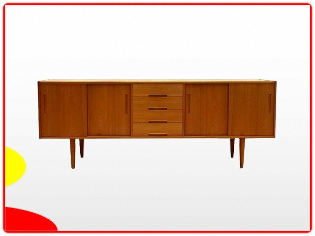 enfilade scandinave teck designer