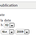 Comment publier un message à une autre date ?
