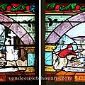 À la boissière-de-montaigu, le vitrail du christ-roi restauré