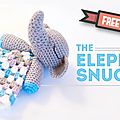 Tuto amigurumi : doudou eléphant