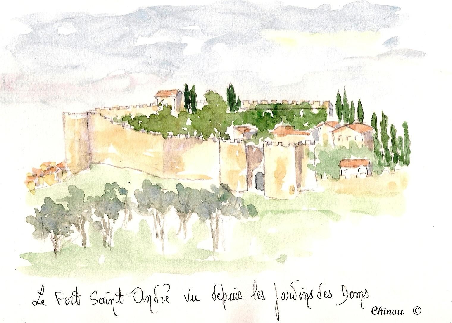 Avignon : Fort Saint André