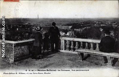 La terrasse de l'Observatoire avec vue sur Paris
