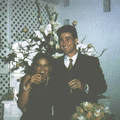Mon mari C. et moi en 1996